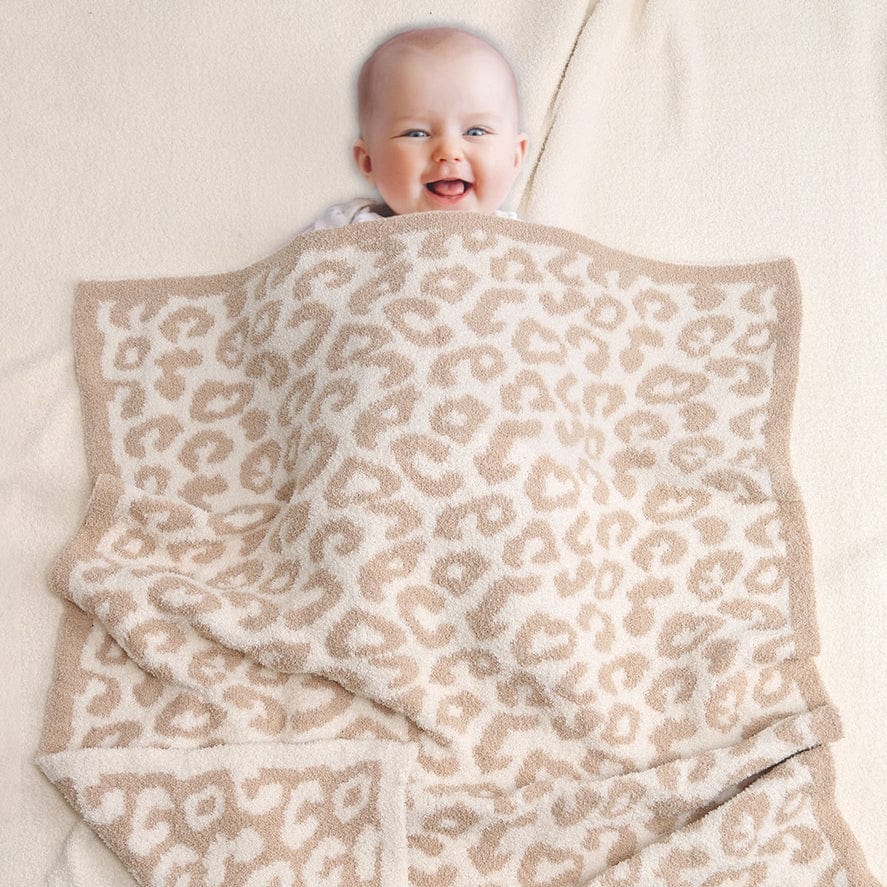 Fashion City Leopard Print Luxury Soft Throw Blanket - Little Miss Muffin Children & Home