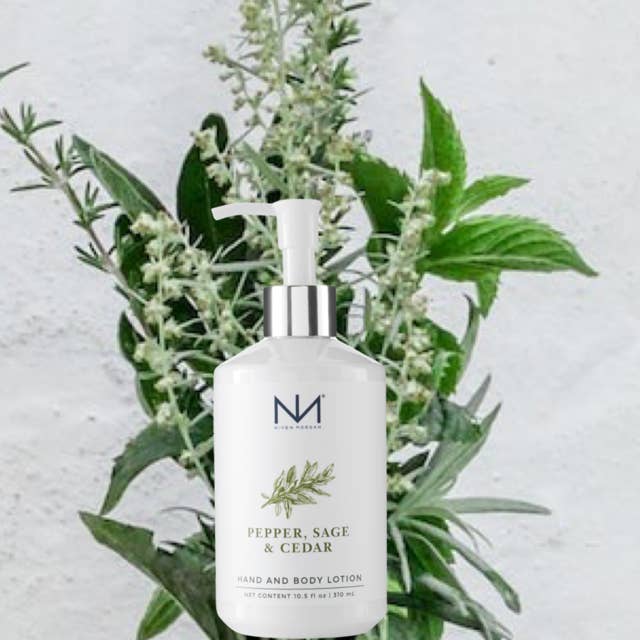 Niven Morgan Niven Morgan Pepper Sage & Cedar Hand and Body Lotion - Little Miss Muffin Children & Home