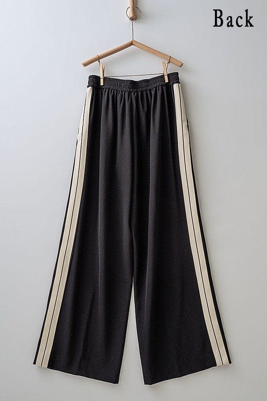 Urban Daizy Urban Daizy Repose Wide Leg Pants in Black - Little Miss Muffin Children & Home