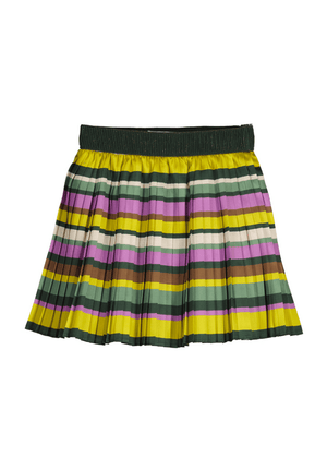 Abel & Lula Abel & Lula Striped Pleated Skirt - Little Miss Muffin Children & Home