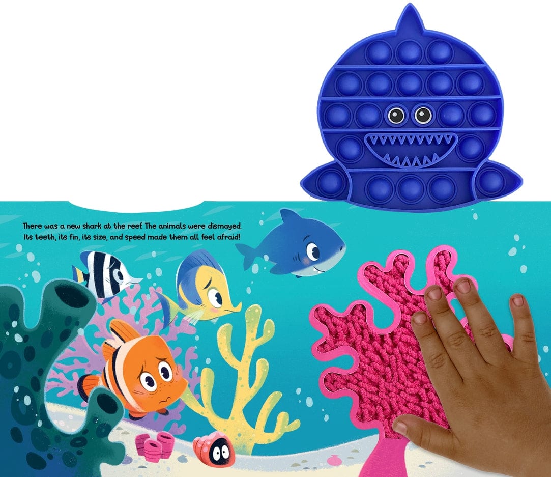 Little Hippo Books Little Shark - Your Sensory Fidget Friend - Little Miss Muffin Children & Home