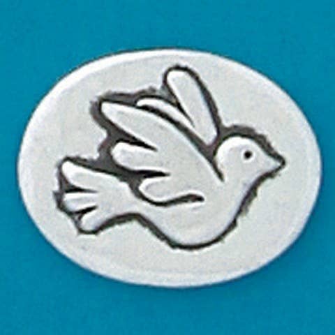 Basic Spirit Dove/Peace Coin - Little Miss Muffin Children & Home