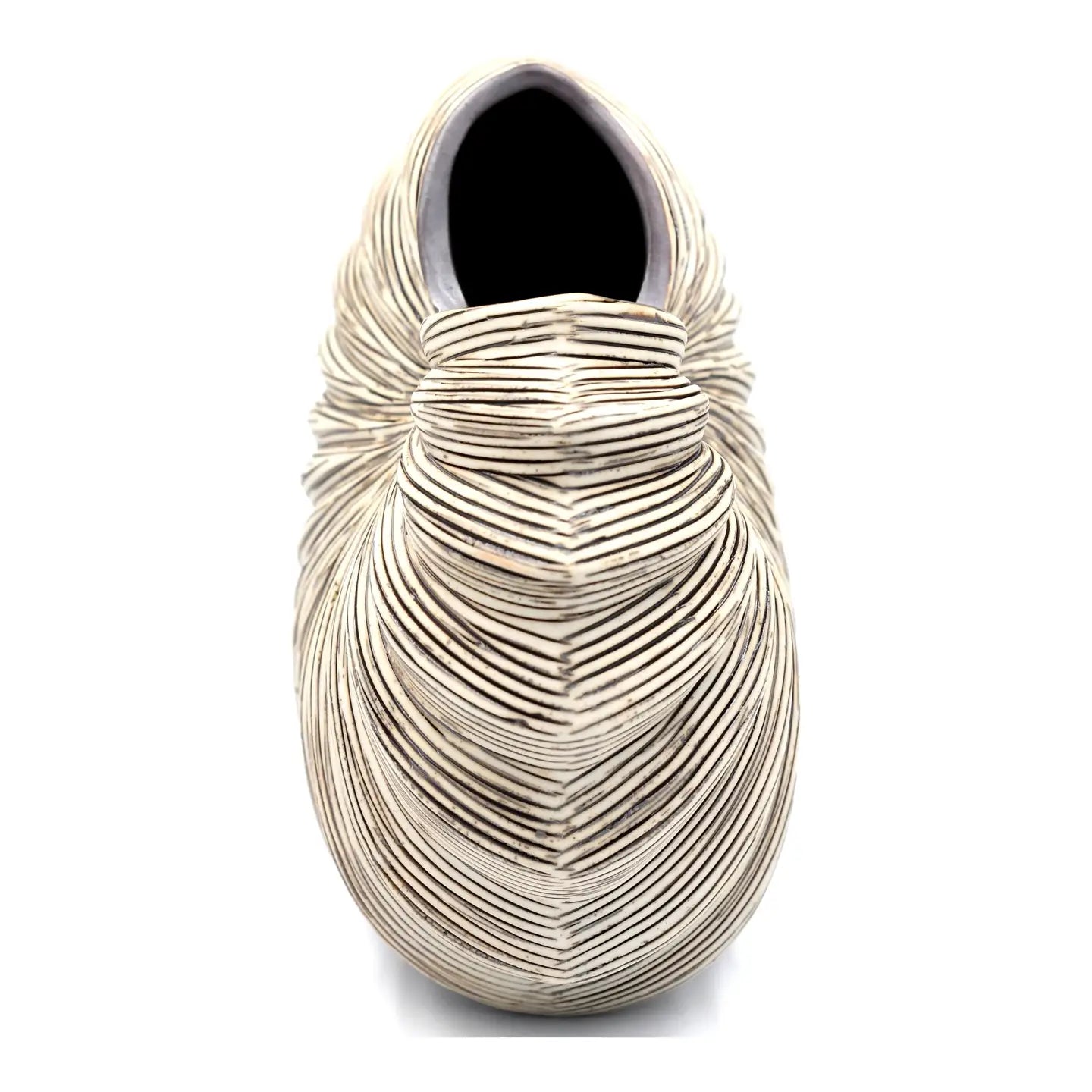 Palm S-Handcrafted Porcelain Vase