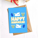 Big Moods "Happy Hanukkah" Greeting Card