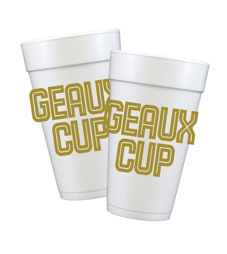 Southern Soiree Geaux Cup Styrofoam Cups - Little Miss Muffin Children & Home