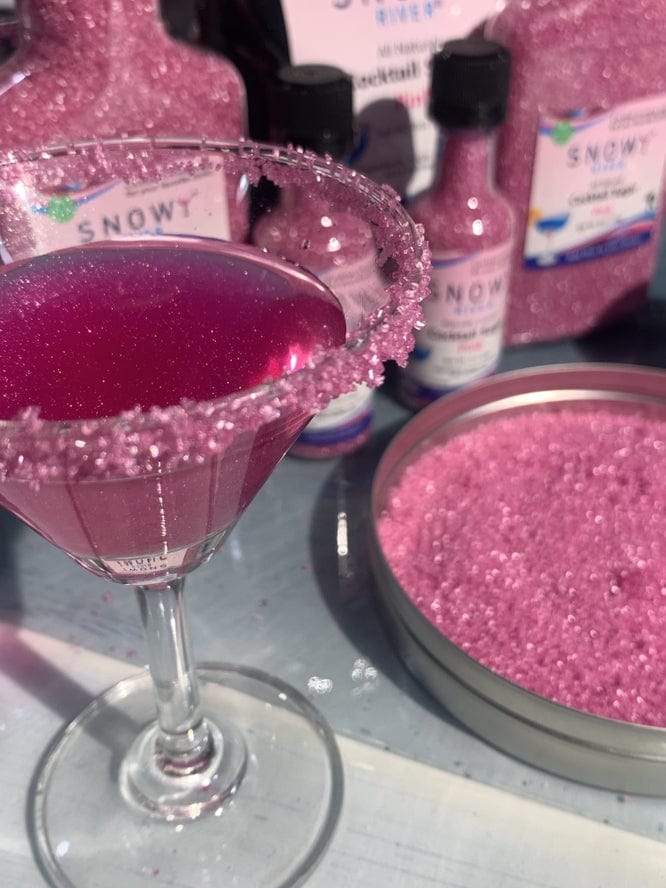 Ultimate Baker Ultimate Baker Snowy River Pink Cocktail Rimming Sugar 3oz Gift Tin - Little Miss Muffin Children & Home