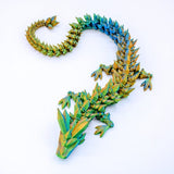 Dragon Fidgets Dragon Fidgets 19" Long Crystal Dragon - Little Miss Muffin Children & Home