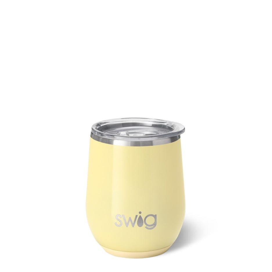 Swig Life Swig Life Shimmer Buttercup Stemless Wine Cup (12oz) - Little Miss Muffin Children & Home