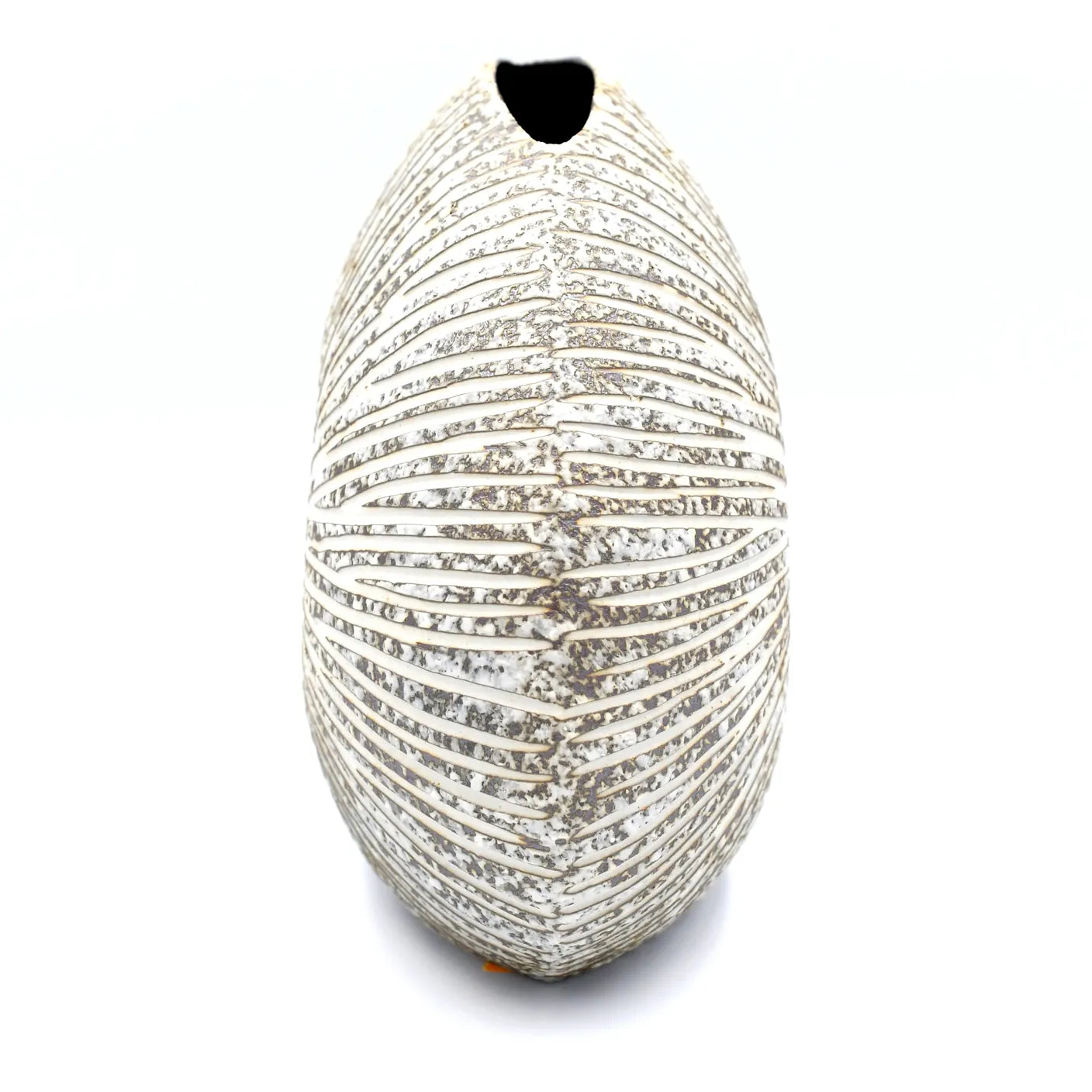 Diva Round Mini L-Handcrafted Porcelain Vase