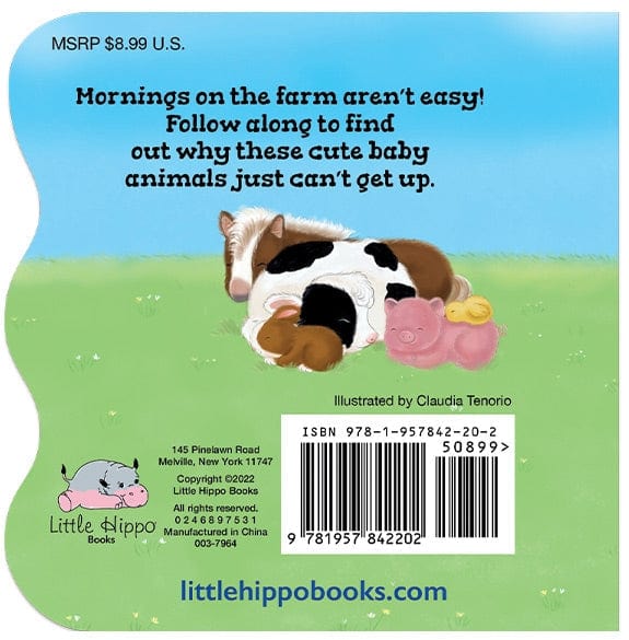 Little Hippo Books Mornings on the Farm - Chunky Lift the Flap Board Book - Little Miss Muffin Children & Home