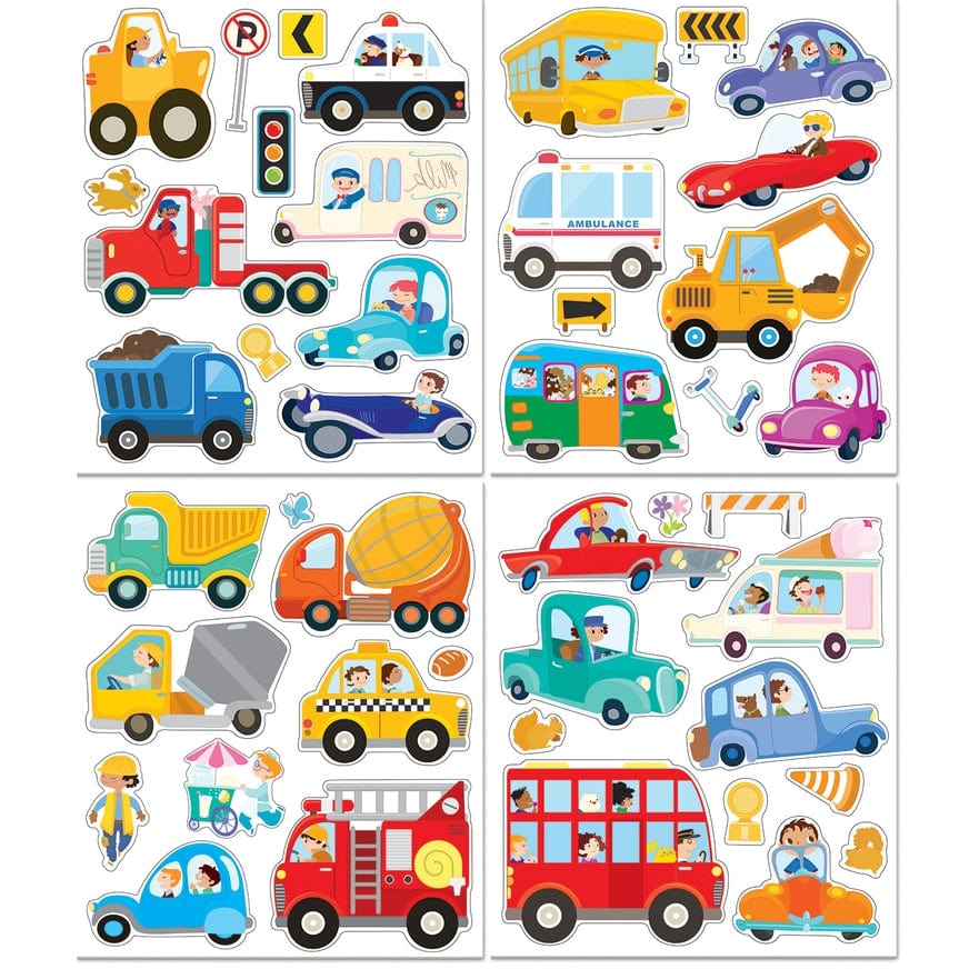 The Piggy Story The Piggy Story Cars & Trucks Reusable Sticker Activity Tote - Little Miss Muffin Children & Home