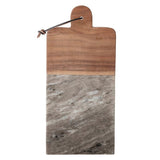 Bloomingville Bloomingville Marble & Acacia Wood Cheese Board & Knife Set - Little Miss Muffin Children & Home