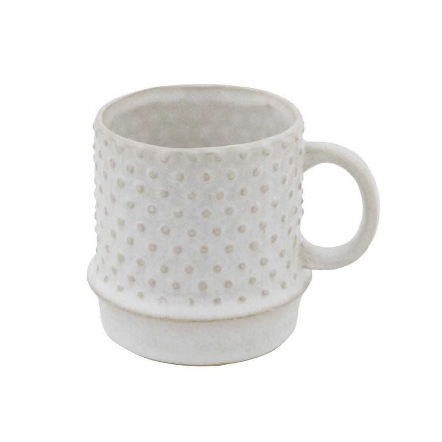 Bloomingville Bloomingville Hobnail Pattern Stoneware Mug - Little Miss Muffin Children & Home
