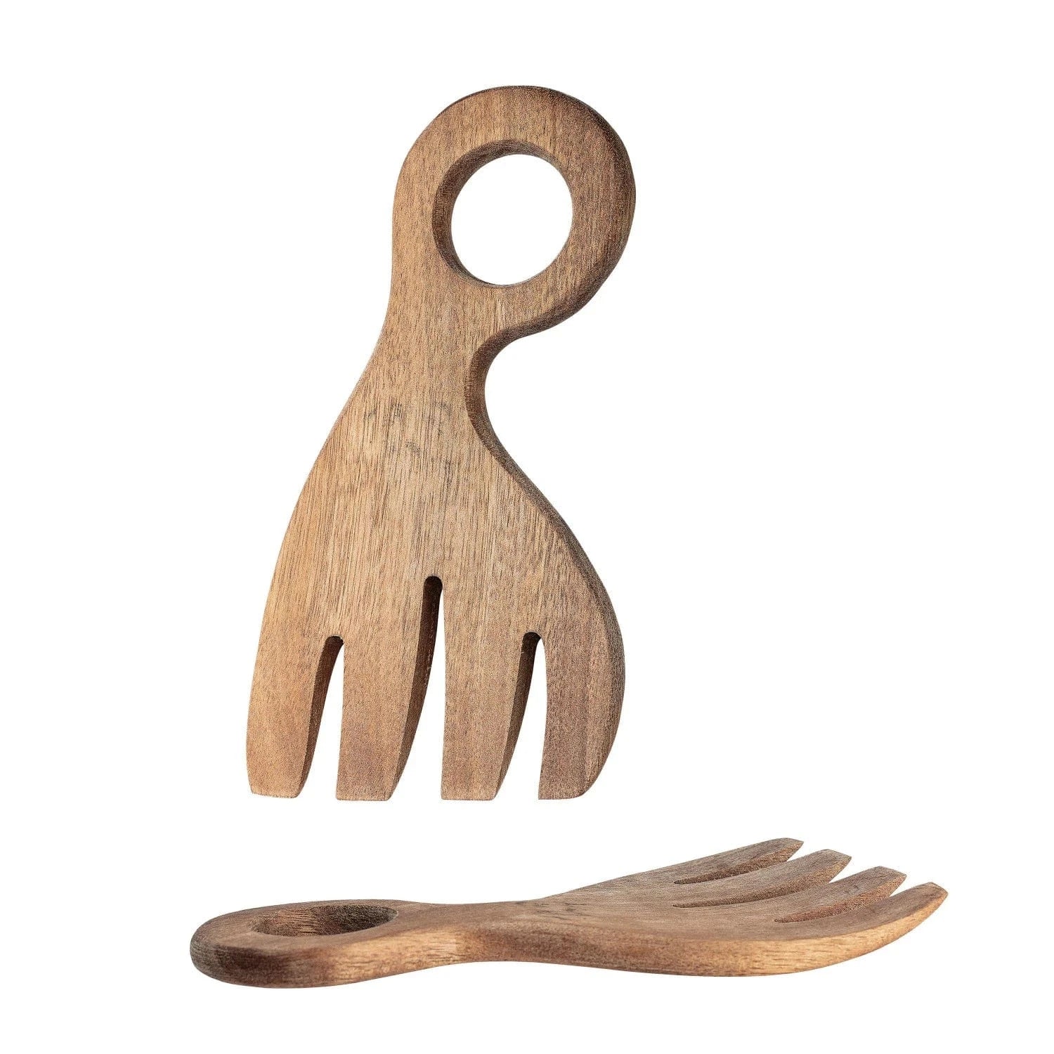 Bloomingville Acacia Wood Salad Servers, 2PC Set - Little Miss Muffin Children & Home
