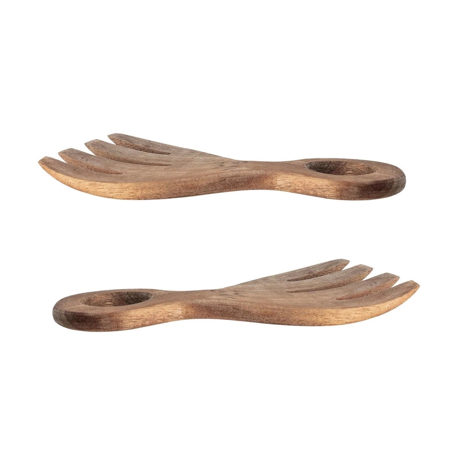Bloomingville Acacia Wood Salad Servers, 2PC Set - Little Miss Muffin Children & Home