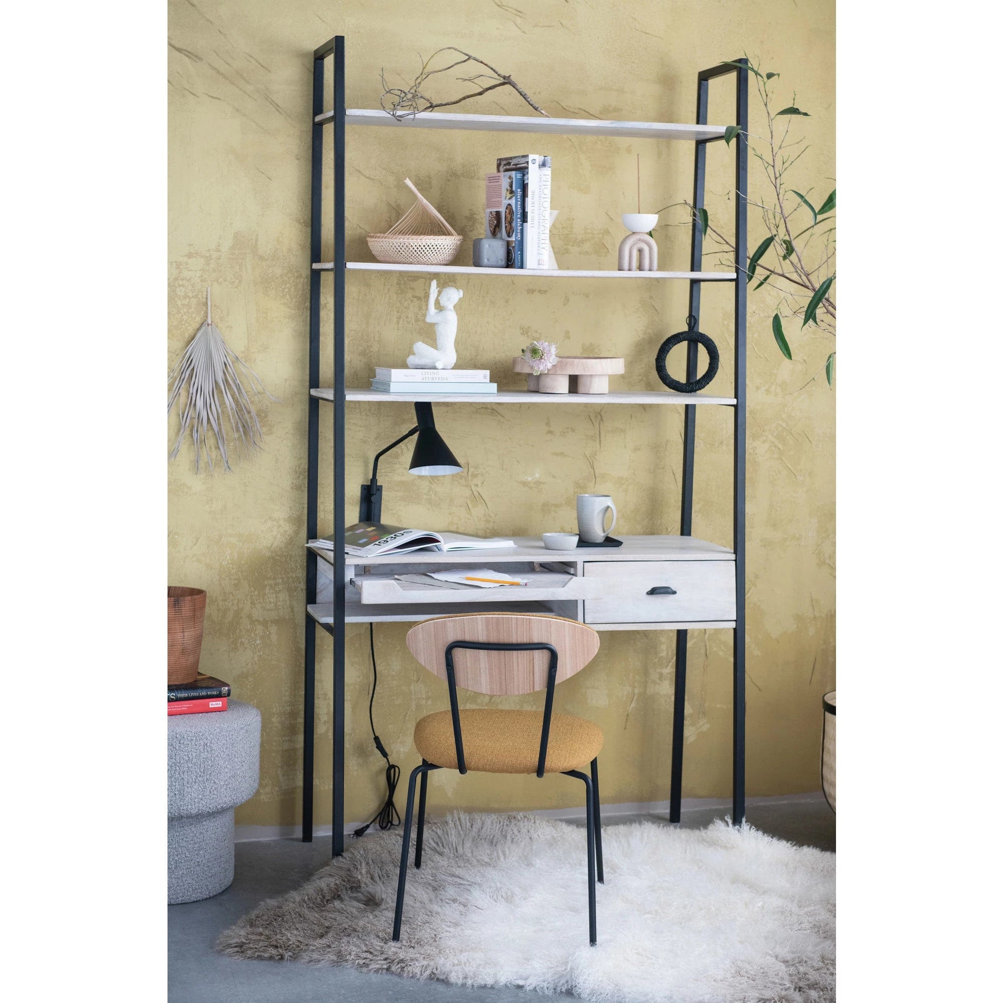 Bloomingville Bloomingville Resin Yoga Figure with Volcano Finish - Little Miss Muffin Children & Home