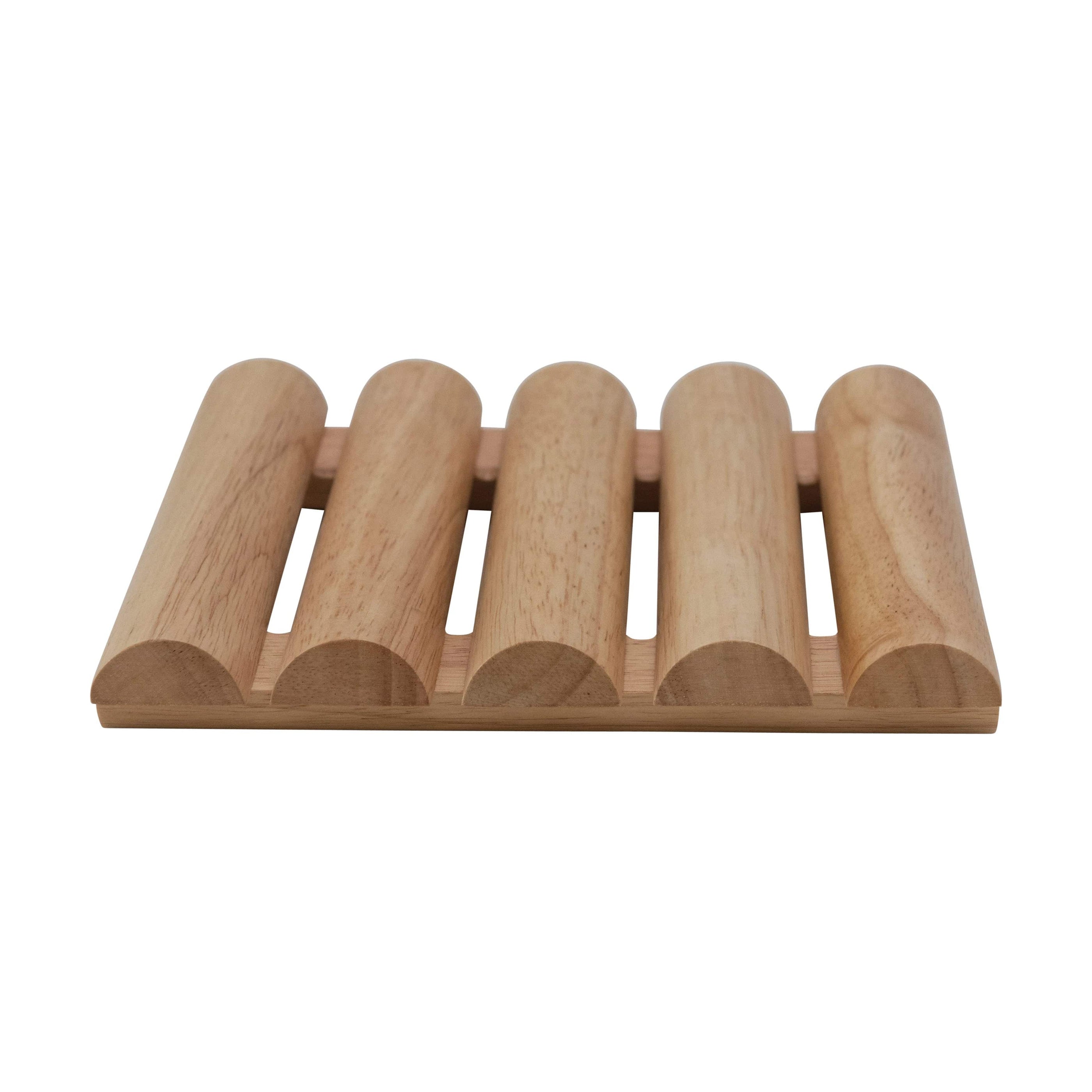 Bloomingville Bloomingville Rubberwood Footed Trivet - Little Miss Muffin Children & Home