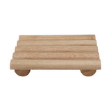 Bloomingville Bloomingville Rubberwood Footed Trivet - Little Miss Muffin Children & Home