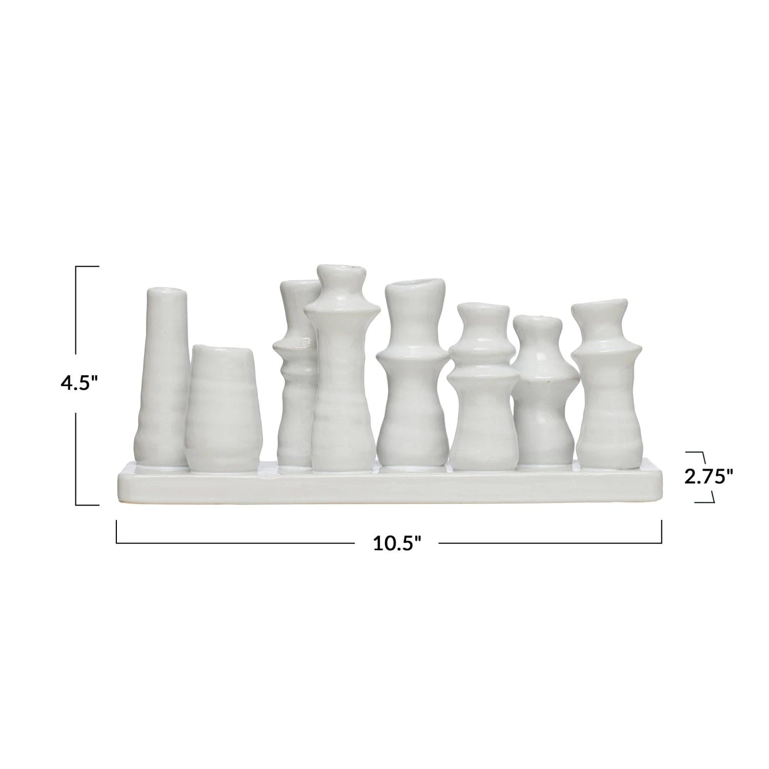 Bloomingville Bloomingville Stoneware Multi-Vase with 8 Sections - Little Miss Muffin Children & Home