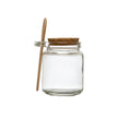 Bloomingville Bloomingville Glass Jar With Cork Lid & Wood Spoon - Little Miss Muffin Children & Home