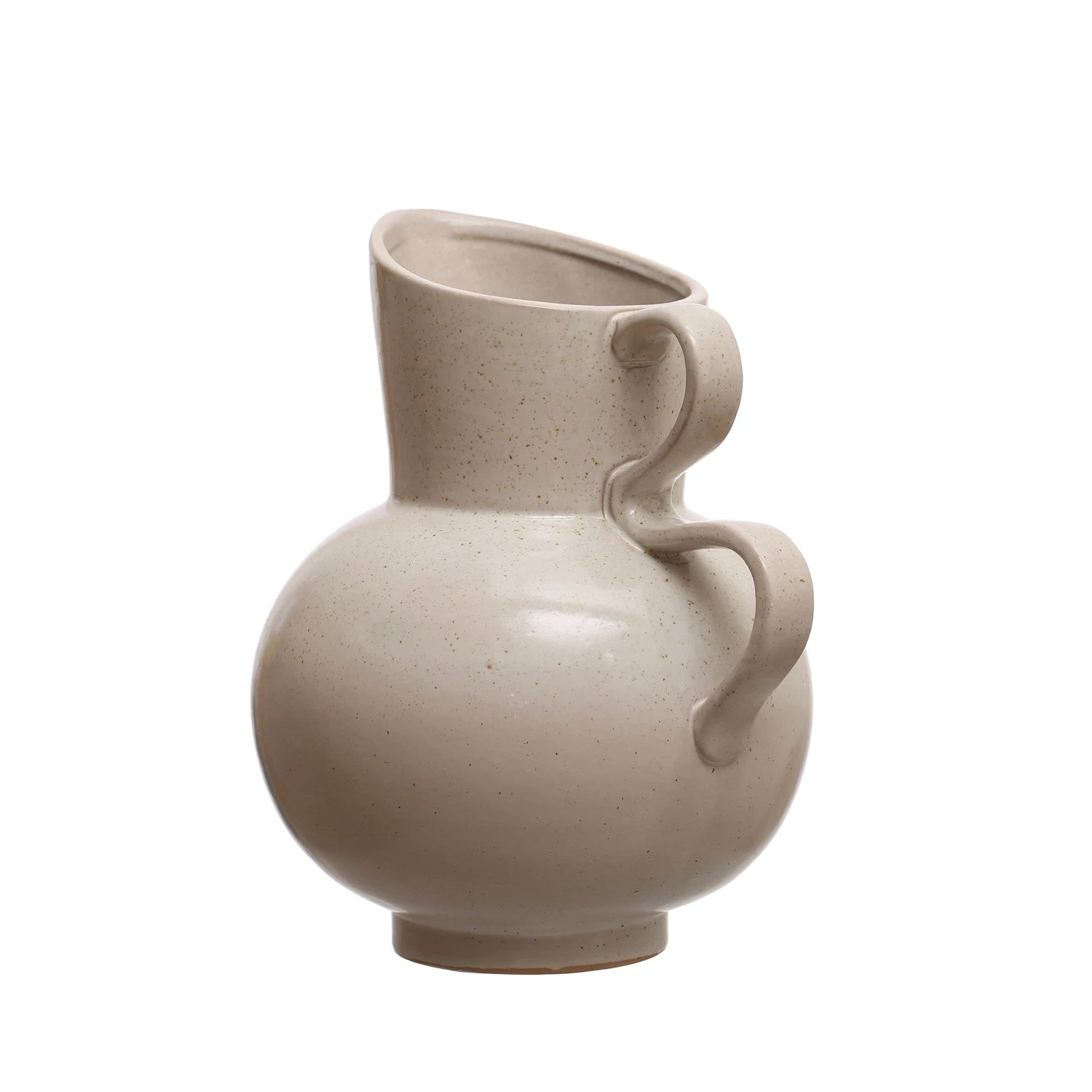 Bloomingville Bloomingville Stoneware Pitcher with Reactive Glaze - Little Miss Muffin Children & Home