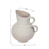 Bloomingville Bloomingville Stoneware Pitcher with Reactive Glaze - Little Miss Muffin Children & Home