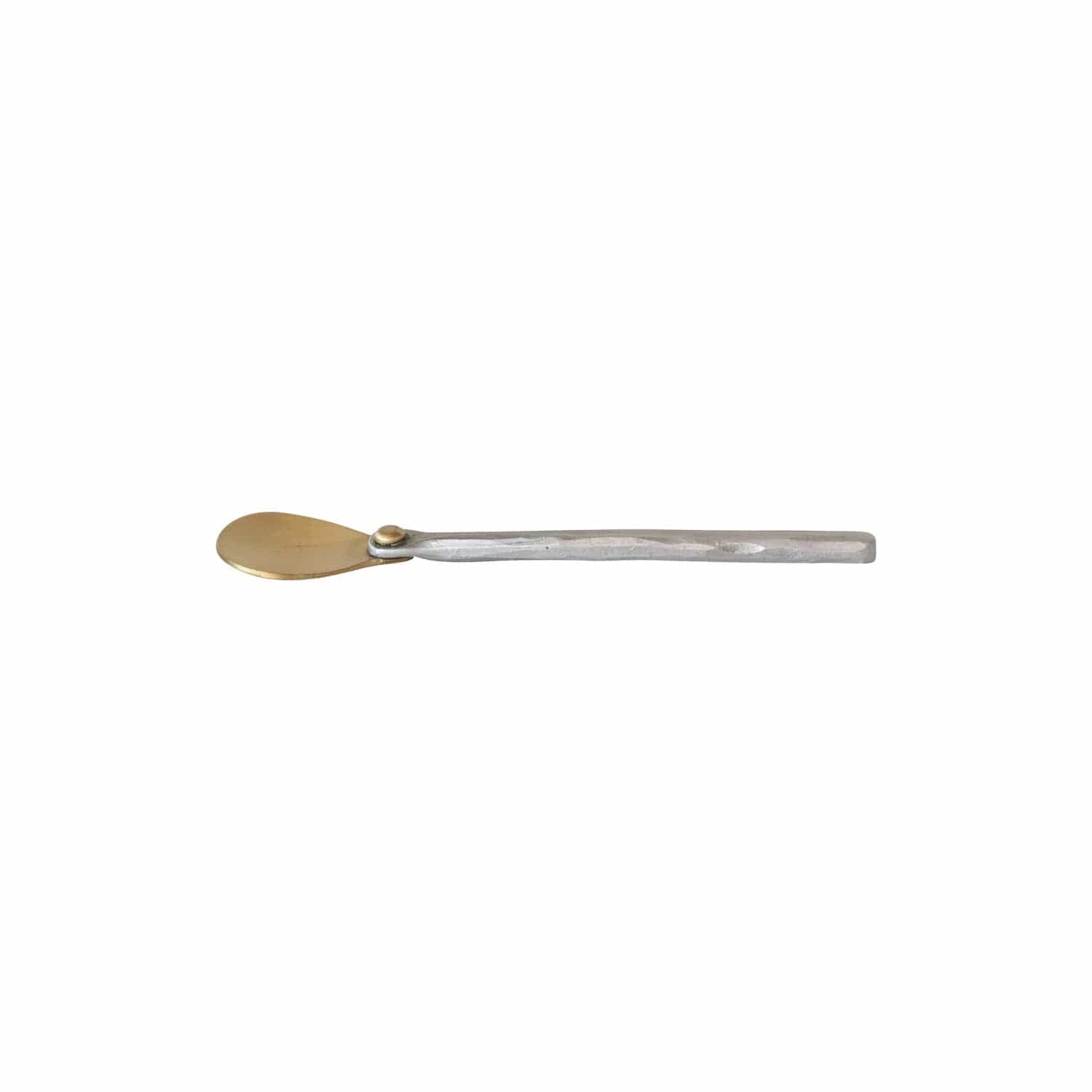 Bloomingville Bloomingville Brass Spoon with Hammered Aluminum Handle - Little Miss Muffin Children & Home