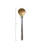 Bloomingville Bloomingville Brass Spoon with Hammered Aluminum Handle - Little Miss Muffin Children & Home