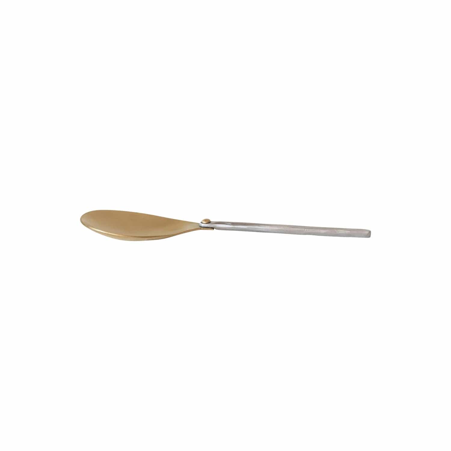 Bloomingville Bloomingville Brass Serving Spoon with Hammered Aluminum Handle - Little Miss Muffin Children & Home