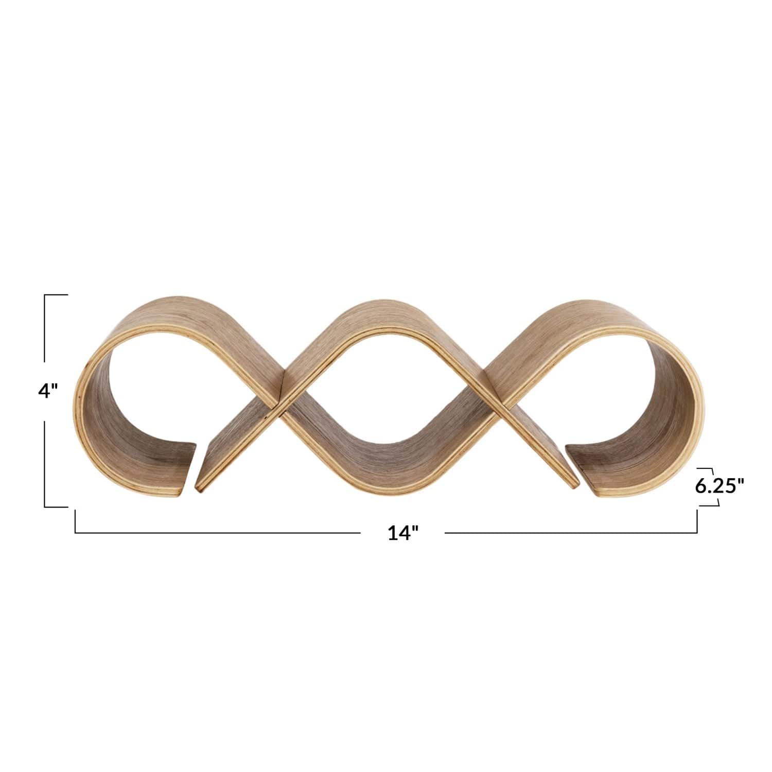 Bloomingville Bloomingville Oak Wood Interlocking Wine Rack - Little Miss Muffin Children & Home