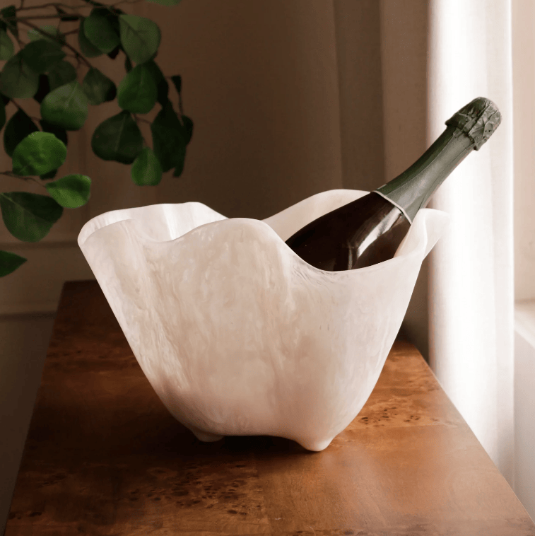 Beatriz Ball Alabaster Resin Ice Bucket - Little Miss Muffin Children & Home