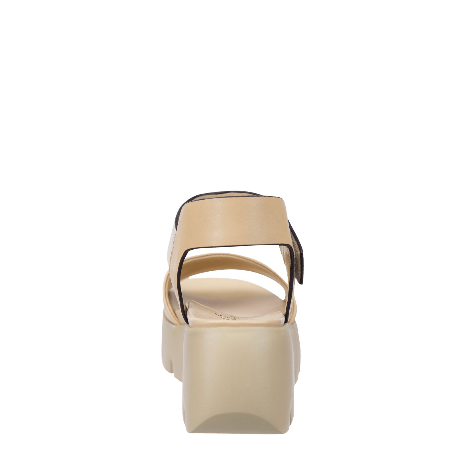Naked Feet Naked Feet Alloy Leather Platform Ankle Sandal in Beige - Little Miss Muffin Children & Home