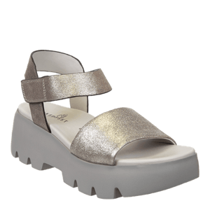 Naked Feet Naked Feet Alloy Leather Platform Ankle Sandal - Little Miss Muffin Children & Home