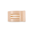 Teleties Rectangle Flat Hair Clip, Almond Beige - Little Miss Muffin Children & Home