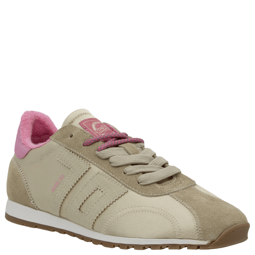 Back 70 Streetwear Asian Sneakers in Beige - Little Miss Muffin Children & Home