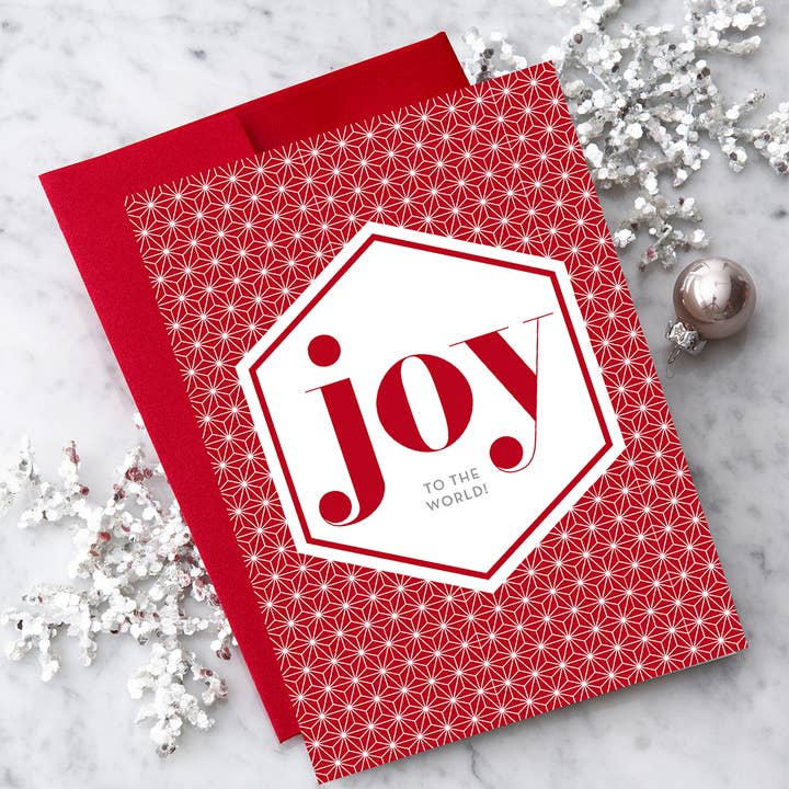 "Joy to the World" Christmas Card