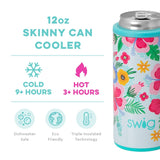 Swig Life Swig Life Island Bloom Skinny Can Cooler (12oz) - Little Miss Muffin Children & Home