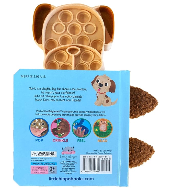 Little Hippo Books Little Puppy - Your Sensory Fidget Friend - Little Miss Muffin Children & Home