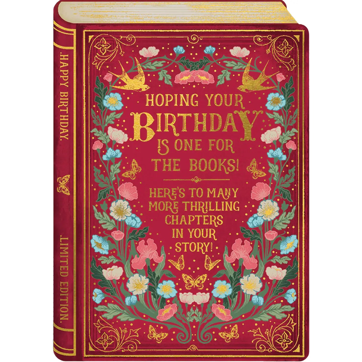 Storybook Birthday Chapters Greeting Card the Art File