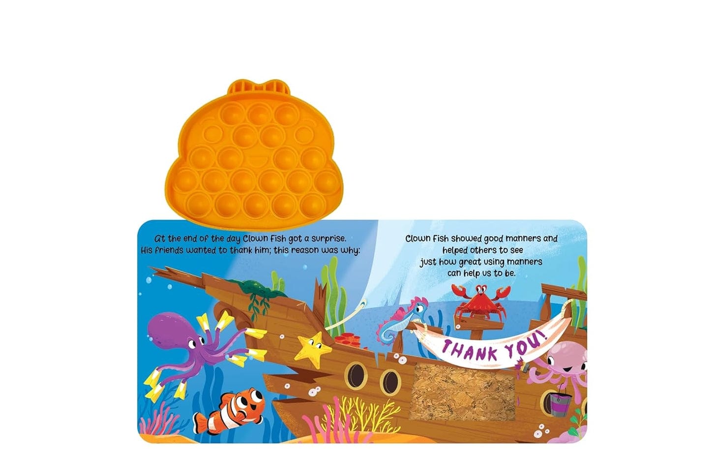 Little Hippo Books Little Clown Fish - Your Sensory Fidget Friend - Little Miss Muffin Children & Home