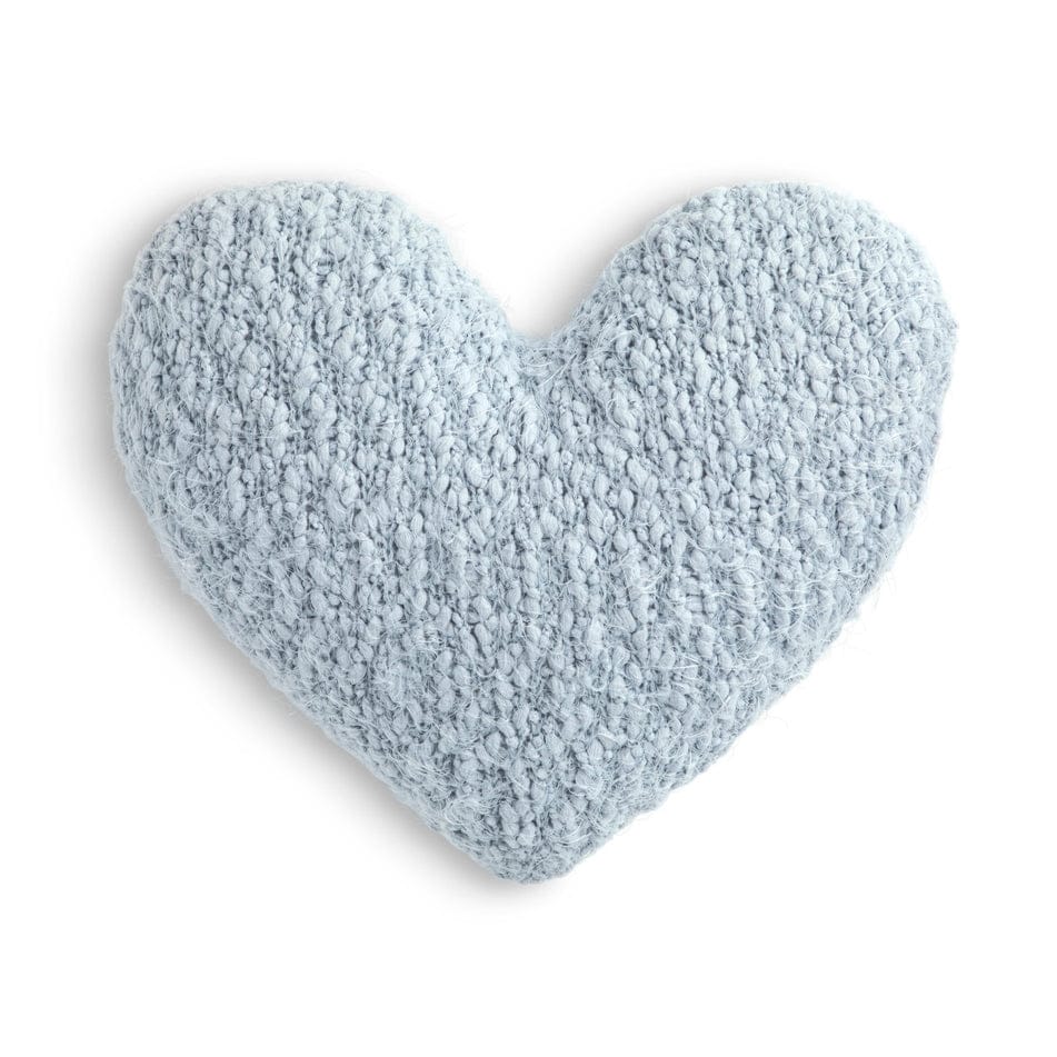The Soft Blue Giving Heart Weighted Pillow
