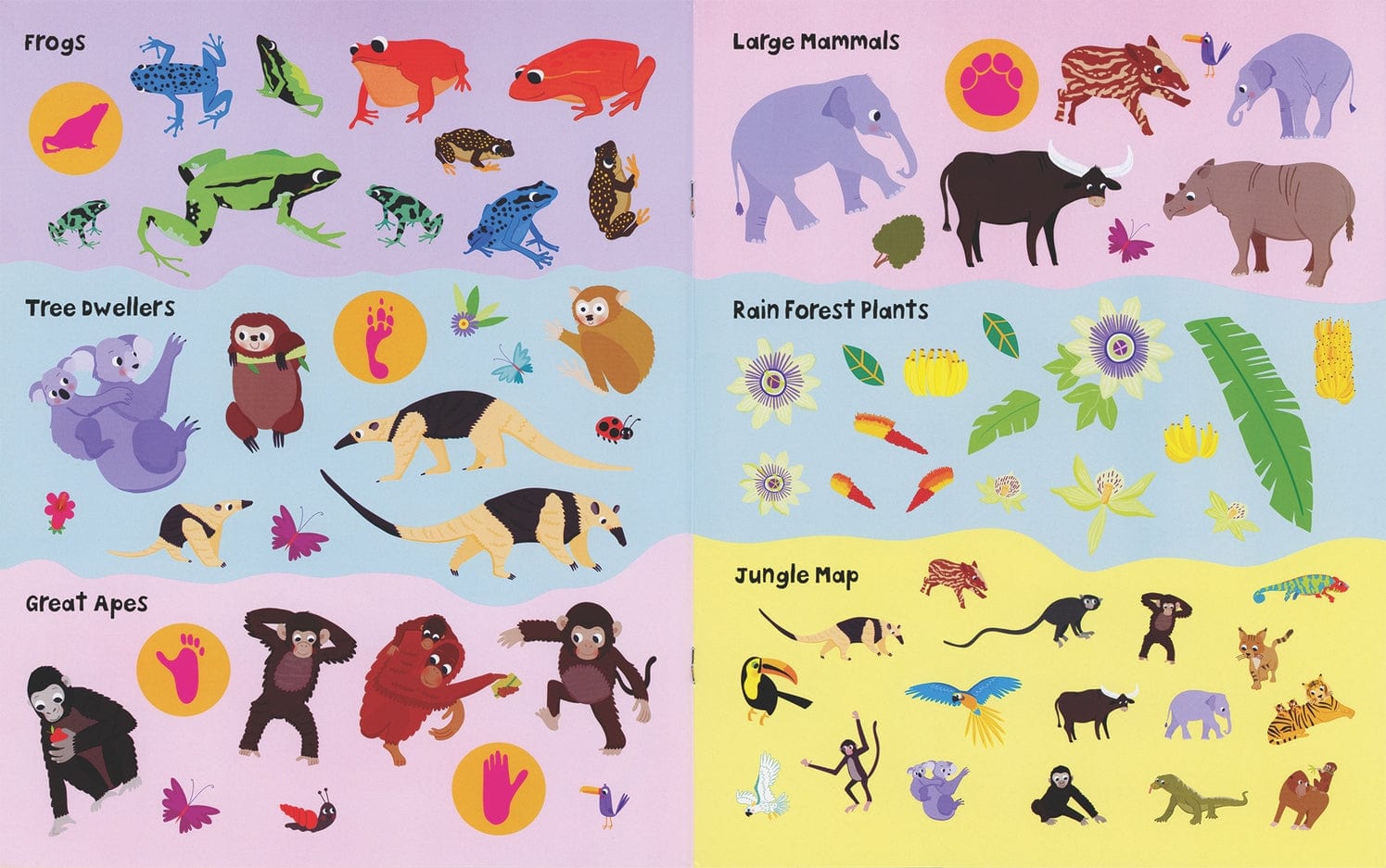 EDC Publishing Jungle, Sticker Facts - Little Miss Muffin Children & Home