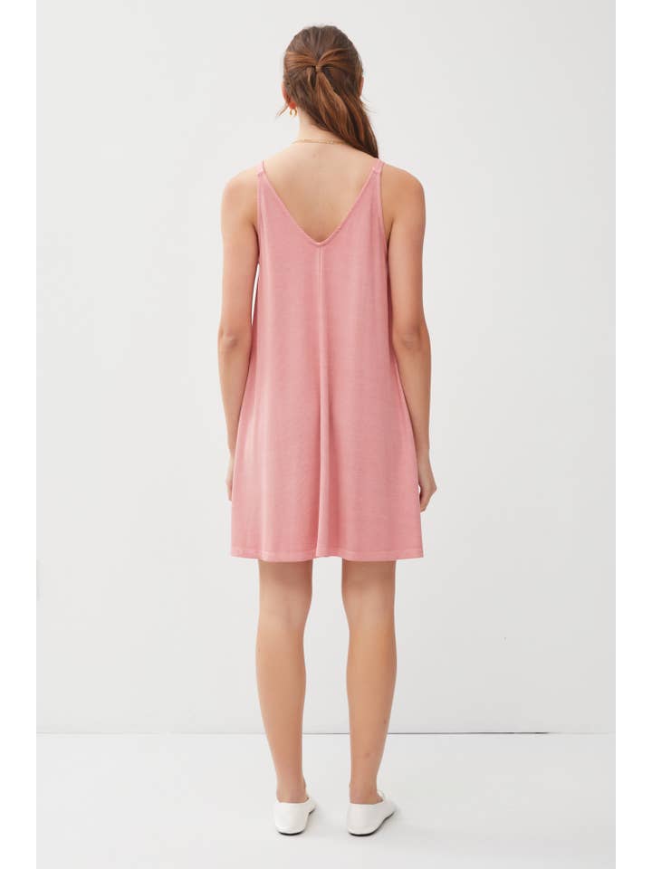 Be Cool Be Cool Ribbed V-Neck Knit Dress - Little Miss Muffin Children & Home