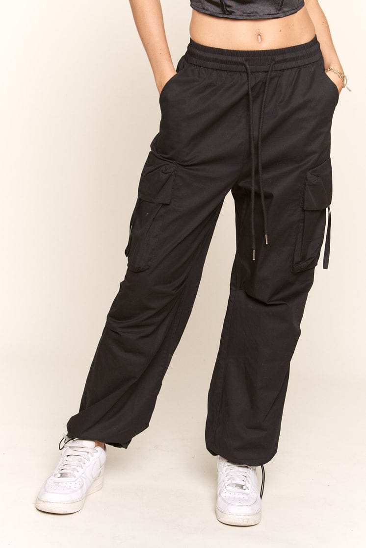 J.NNA J.NNA Multi Pocket Cargo Pants with Elastic Waist - Little Miss Muffin Children & Home