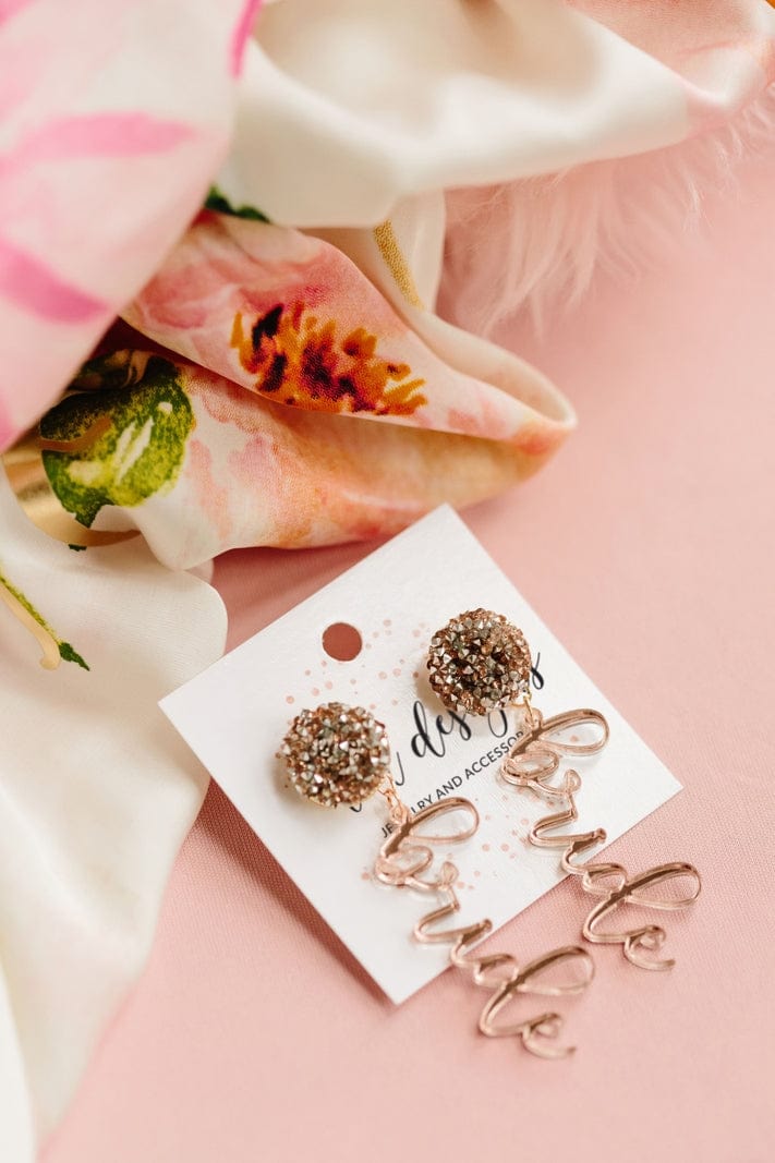 TLD Designs TLD Designs Bride Earrings - Little Miss Muffin Children & Home