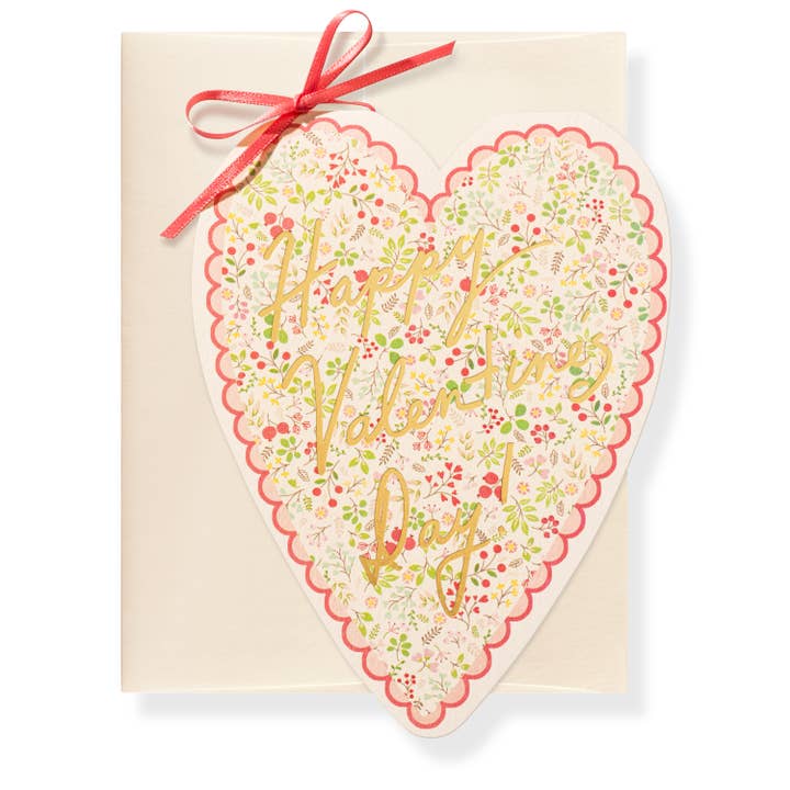 Karen Adams Designs Karen Adams Designs Valentine's Day Heart Greeting Card - Little Miss Muffin Children & Home