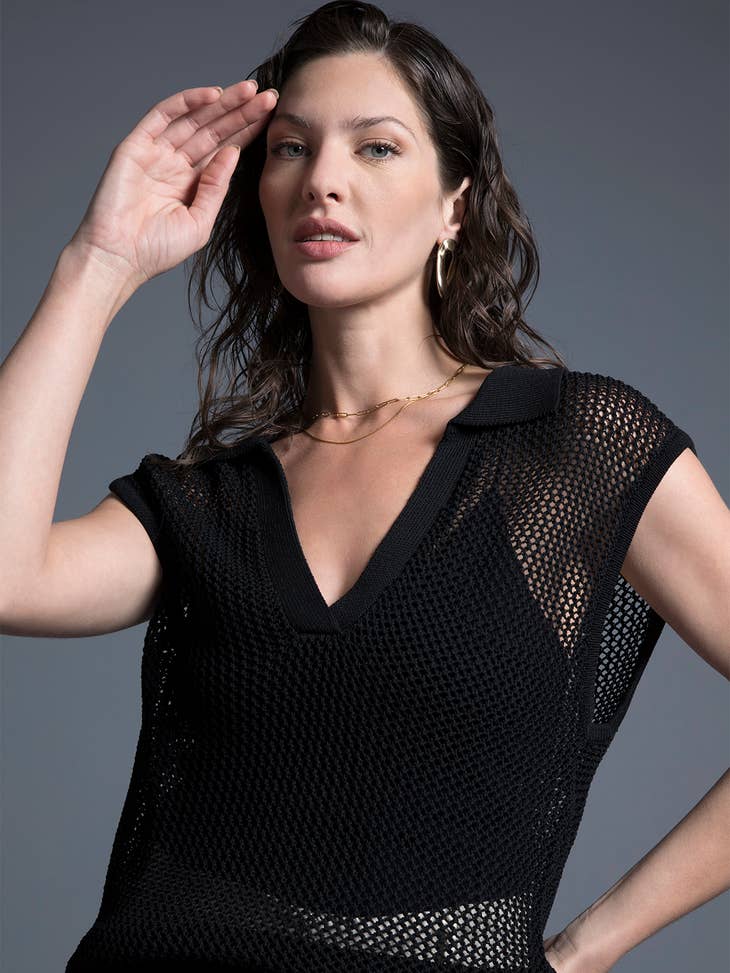 Weekend Los Angeles Weekend Los Angeles Ria Knit Sleeveless Top - Little Miss Muffin Children & Home