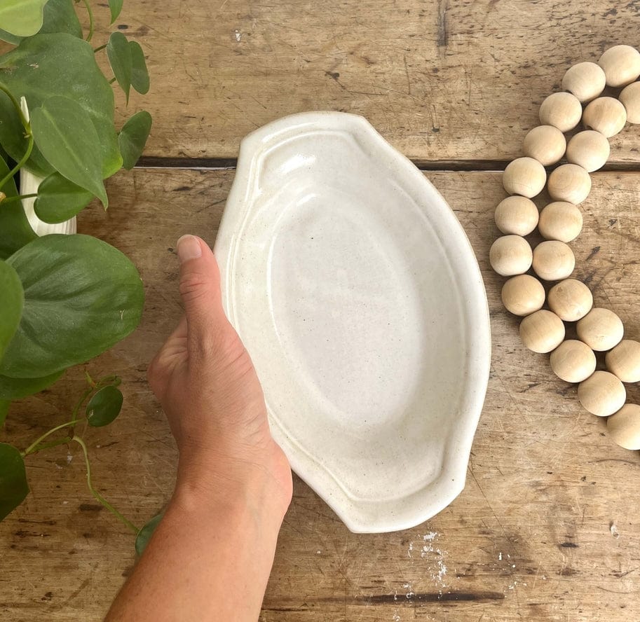 Coastal Clay Co Coastal Clay Co Cornbread Baker, White - Little Miss Muffin Children & Home