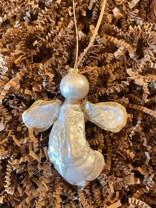 Sea Pine Art & Design Sea Pine Art & Design Oyster Angel Ornament - Little Miss Muffin Children & Home