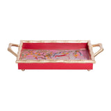 Jaye's Studio Jaye's Studio Spoonbill Birds Enameled Chang Mei Rectangular Tray - Little Miss Muffin Children & Home